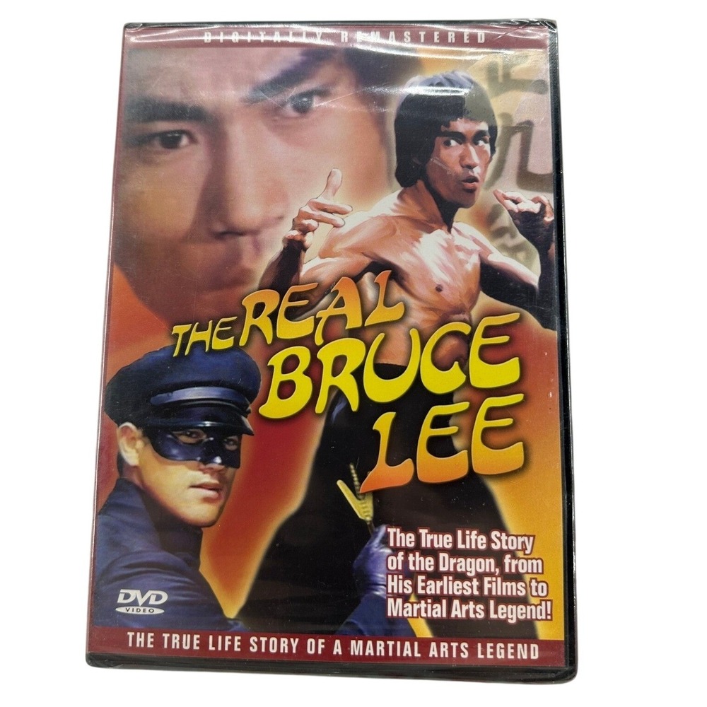 The Real Bruce Lee DVD 2004 Digiview Productions Martial Arts Documentary Sealed